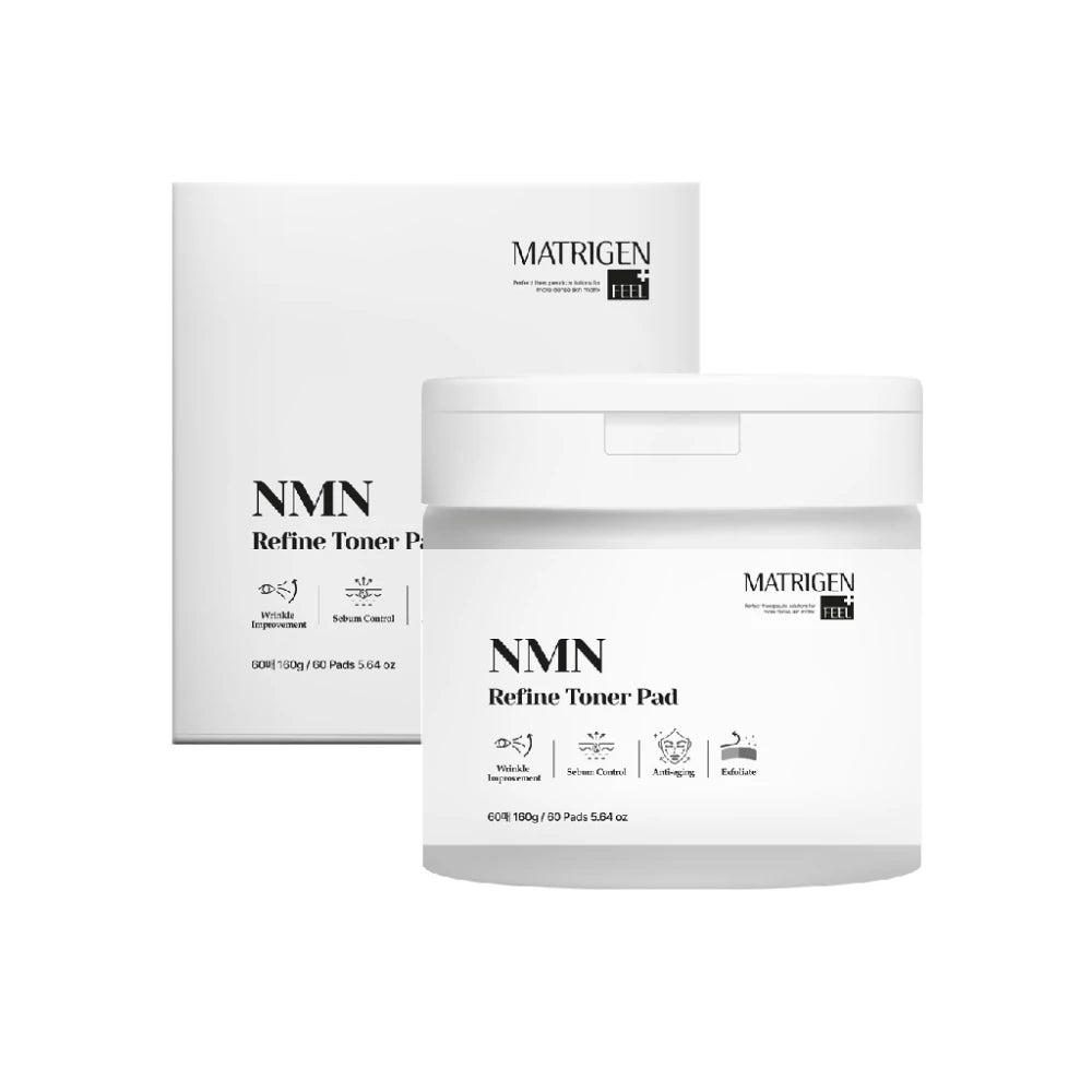Matrigen NMN Refine Toner Pad - NMN Fiatalító, Hámlasztó & Tonizáló Korongok 60 pár/doboz