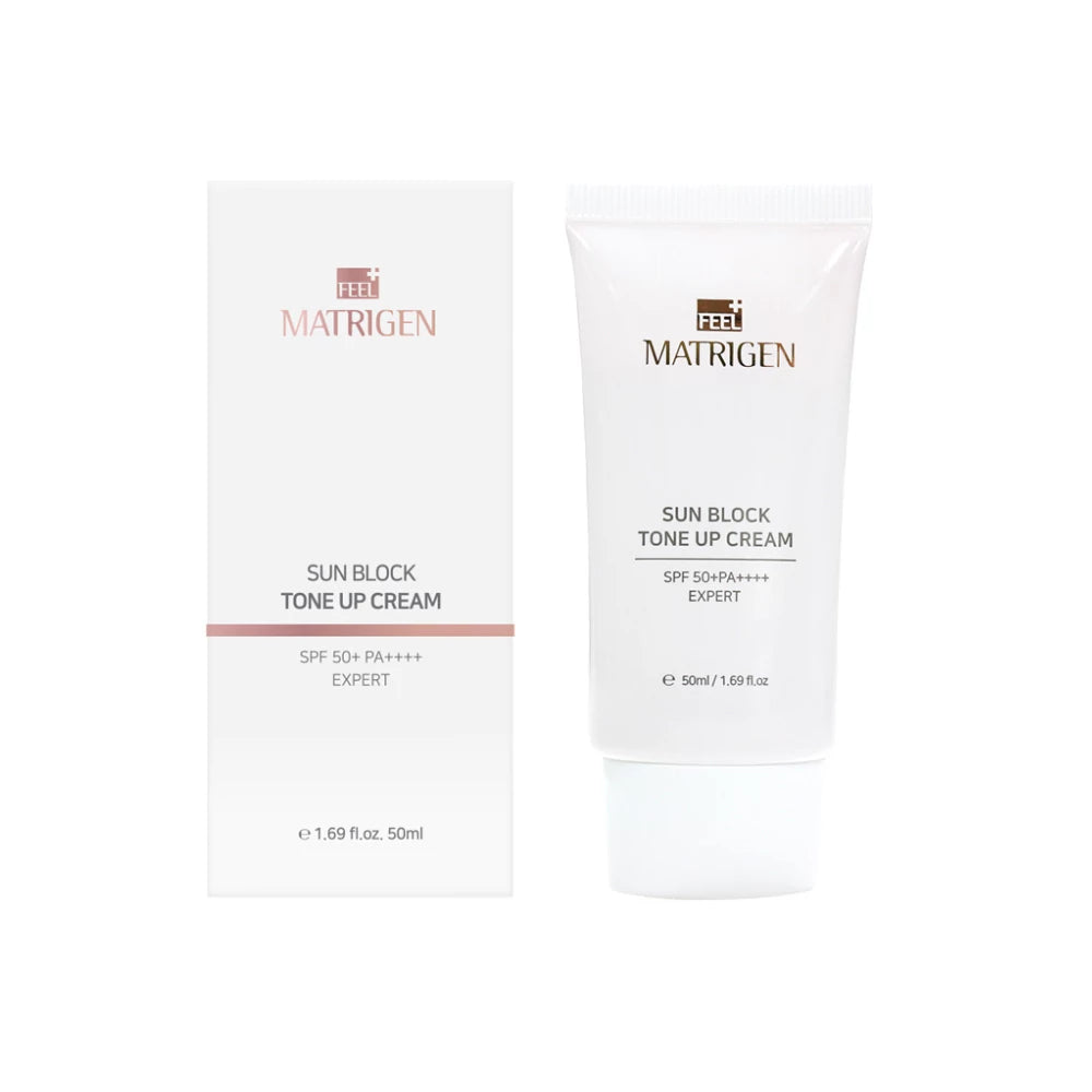 Matrigen Sun Block Tone Up Cream - 3in1 EGF Ránctalanító & Pigmentfolt halványító fényvédő krém SPF50+