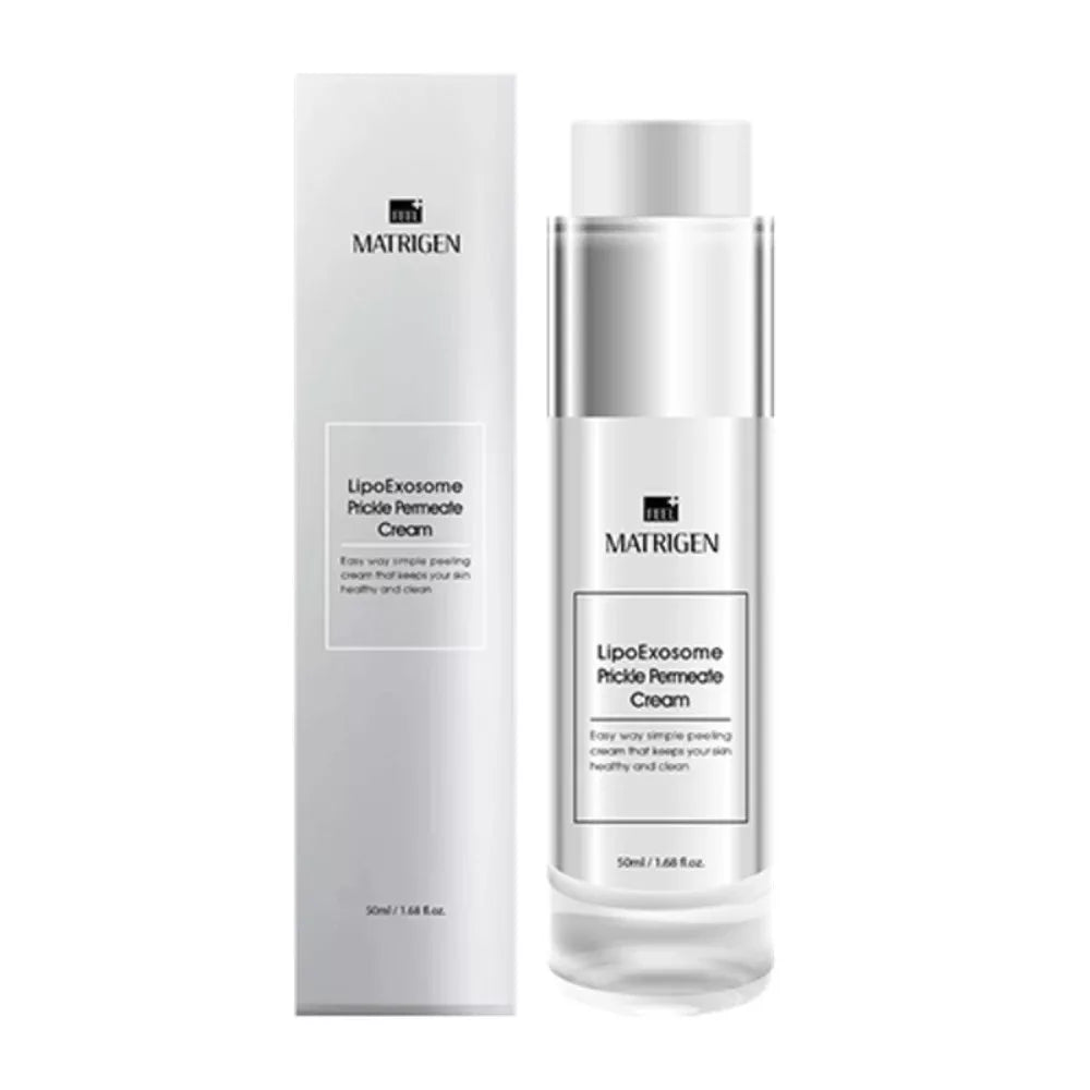Matrigen Lipo Exosome Prickle Permeate Cream 50 ml – Spikulás és exoszómás arckrém a ragyogó, fiatalos bőrért