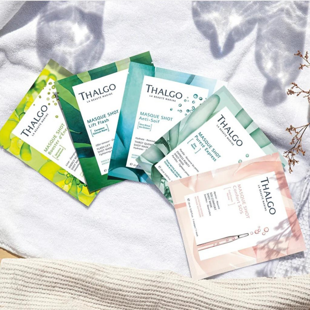 Thalgo Express Purity Shot Mask - Tisztító, pórusösszehúzó fátyolmaszk