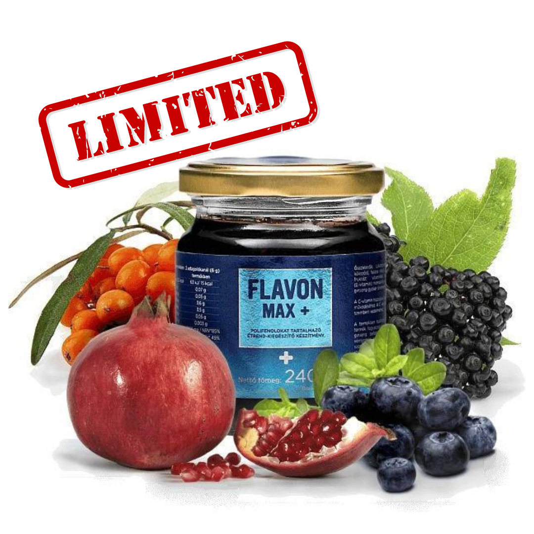 Flavon Max+ - Étrendkiegészítő koncentrátum
