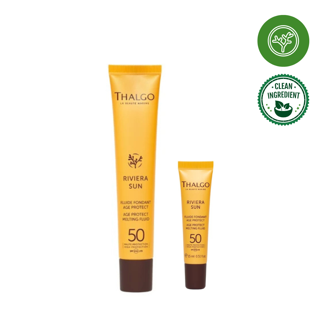 Thalgo Age Protect Melting Fluid SPF 50 - Fényvédő fluid pigmentfoltok ellen SPF 50