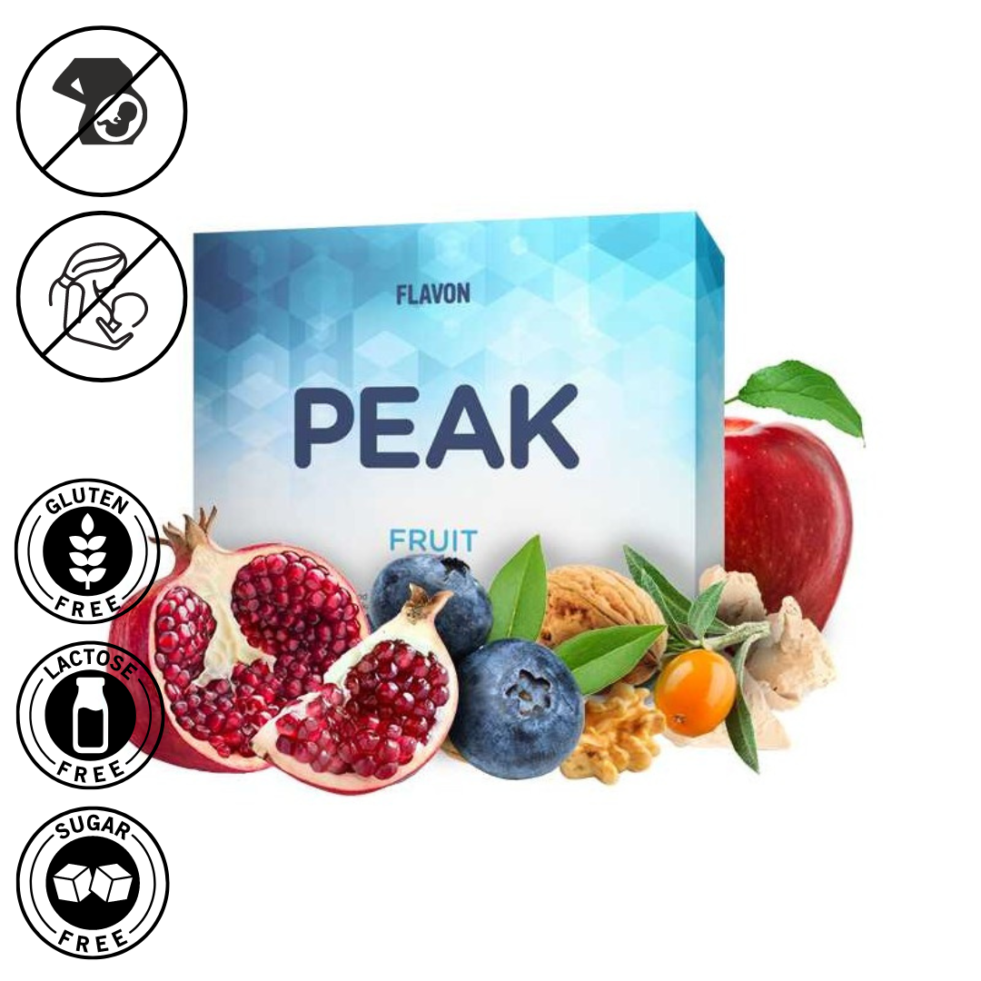 Flavon Peak Fruit - Étrendkiegészítő utazó koncentrátum