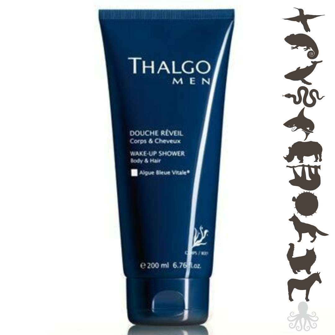 ThalgoMen Wake-Up Shower-Gel - 3 az 1-ben lemosó