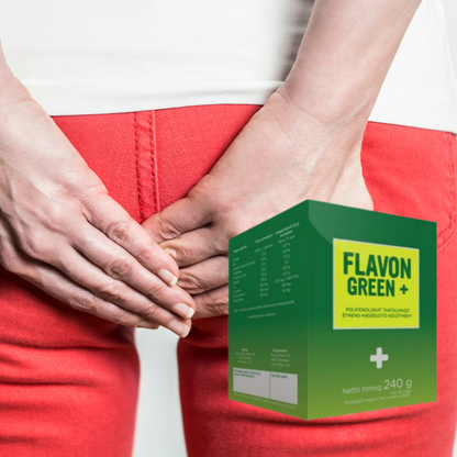 Flavon Green+ - Étrendkiegészítő koncentrátum